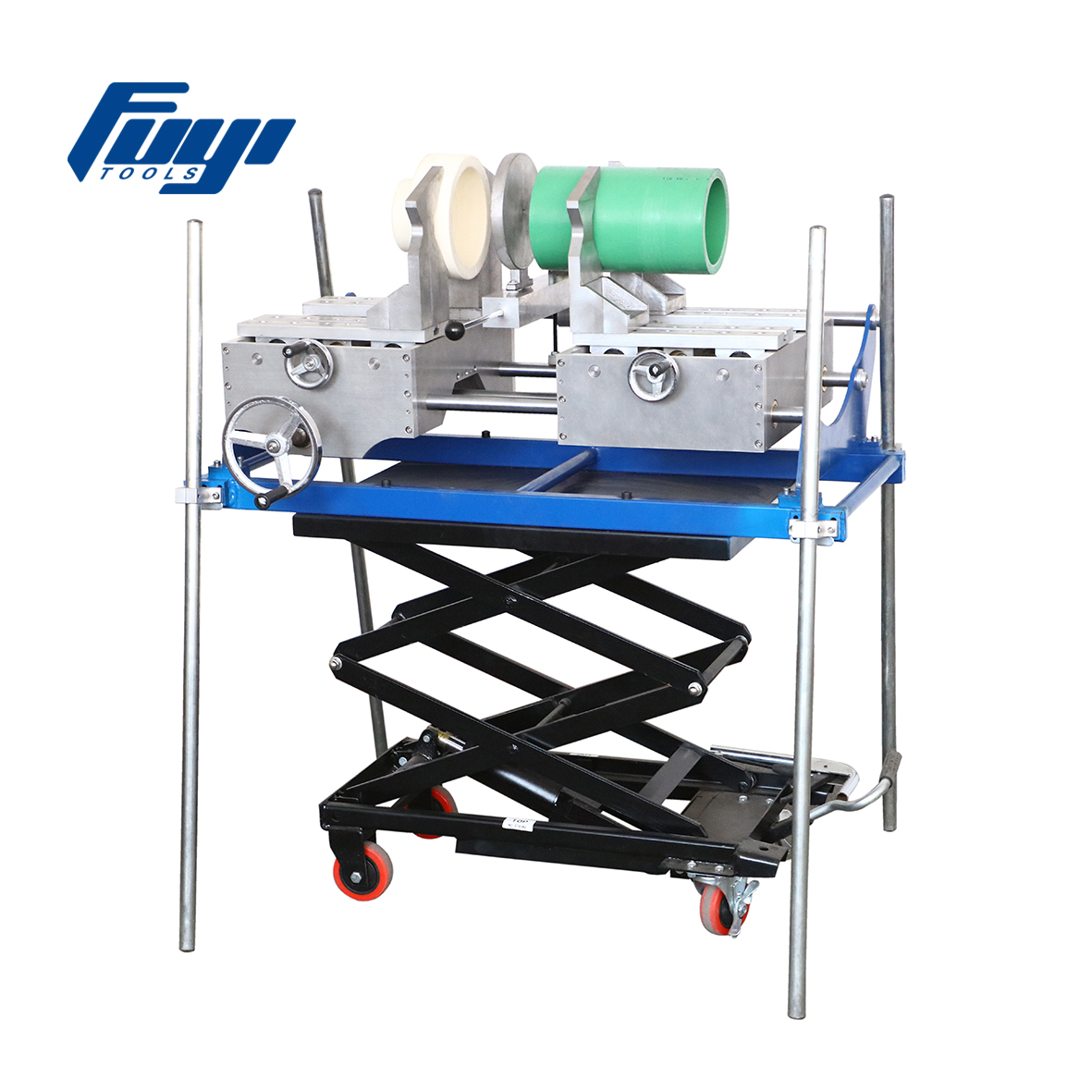 Fusion svejsemaskine med bænkfatning